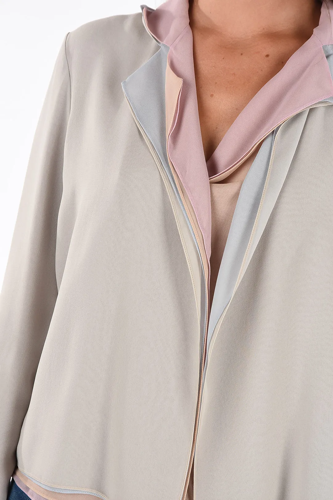 Armani GIORGIO ARMANI Silk Cardigan
