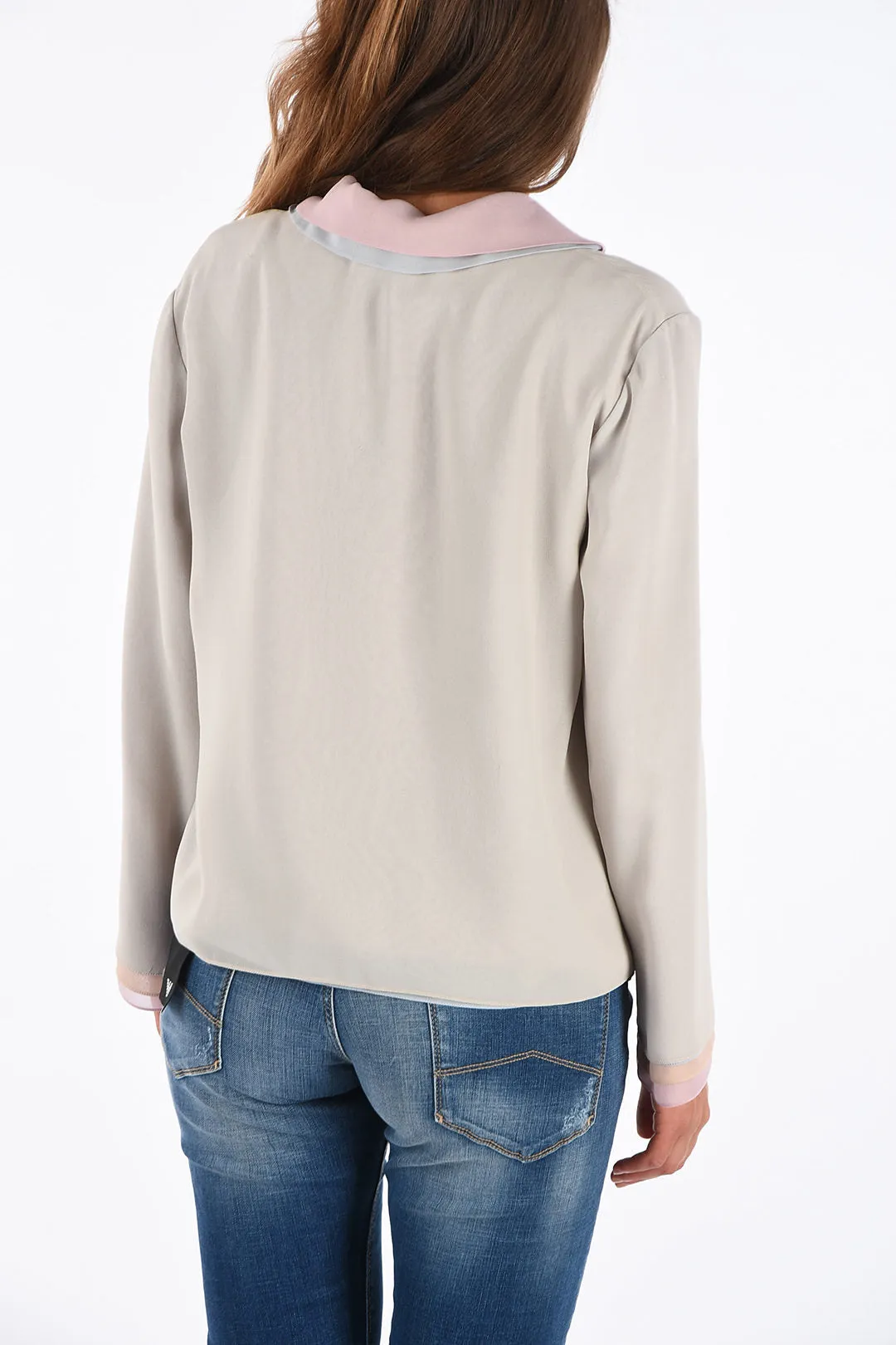 Armani GIORGIO ARMANI Silk Cardigan