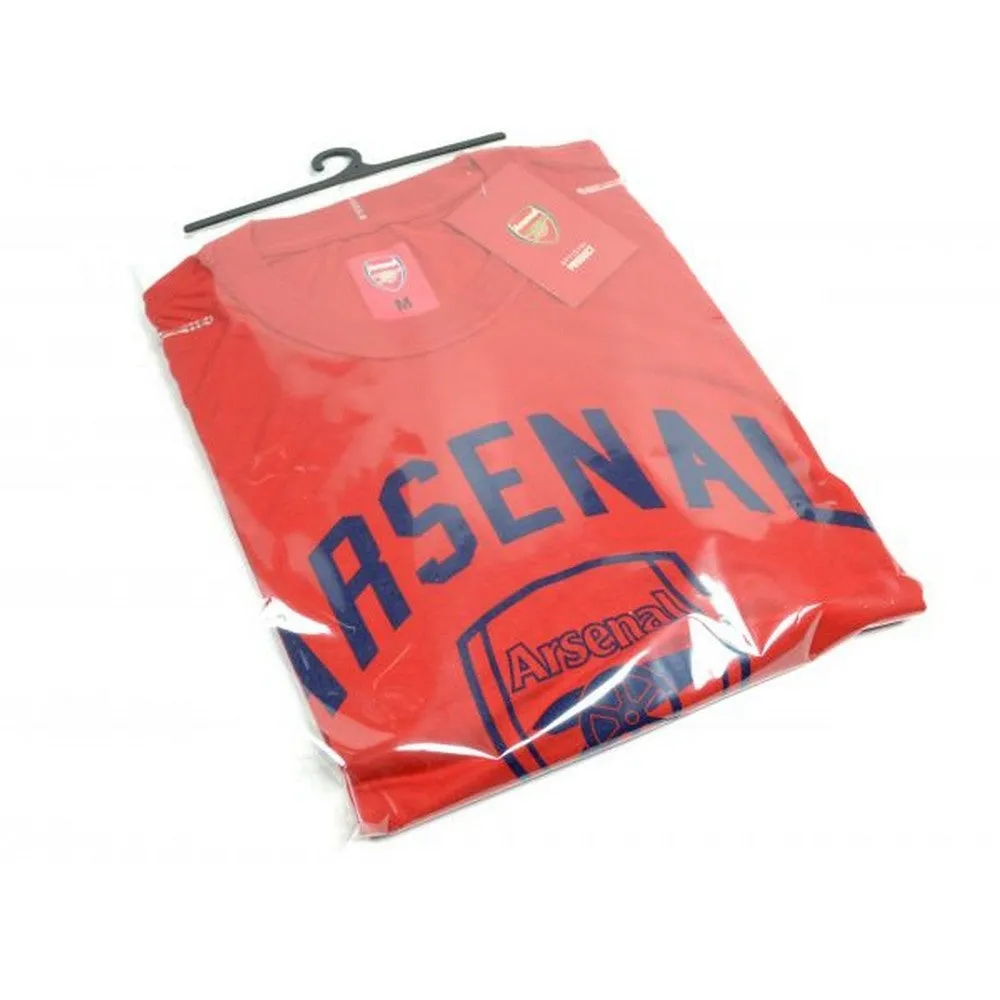 Arsenal FC Unisex Adult Crest T-Shirt