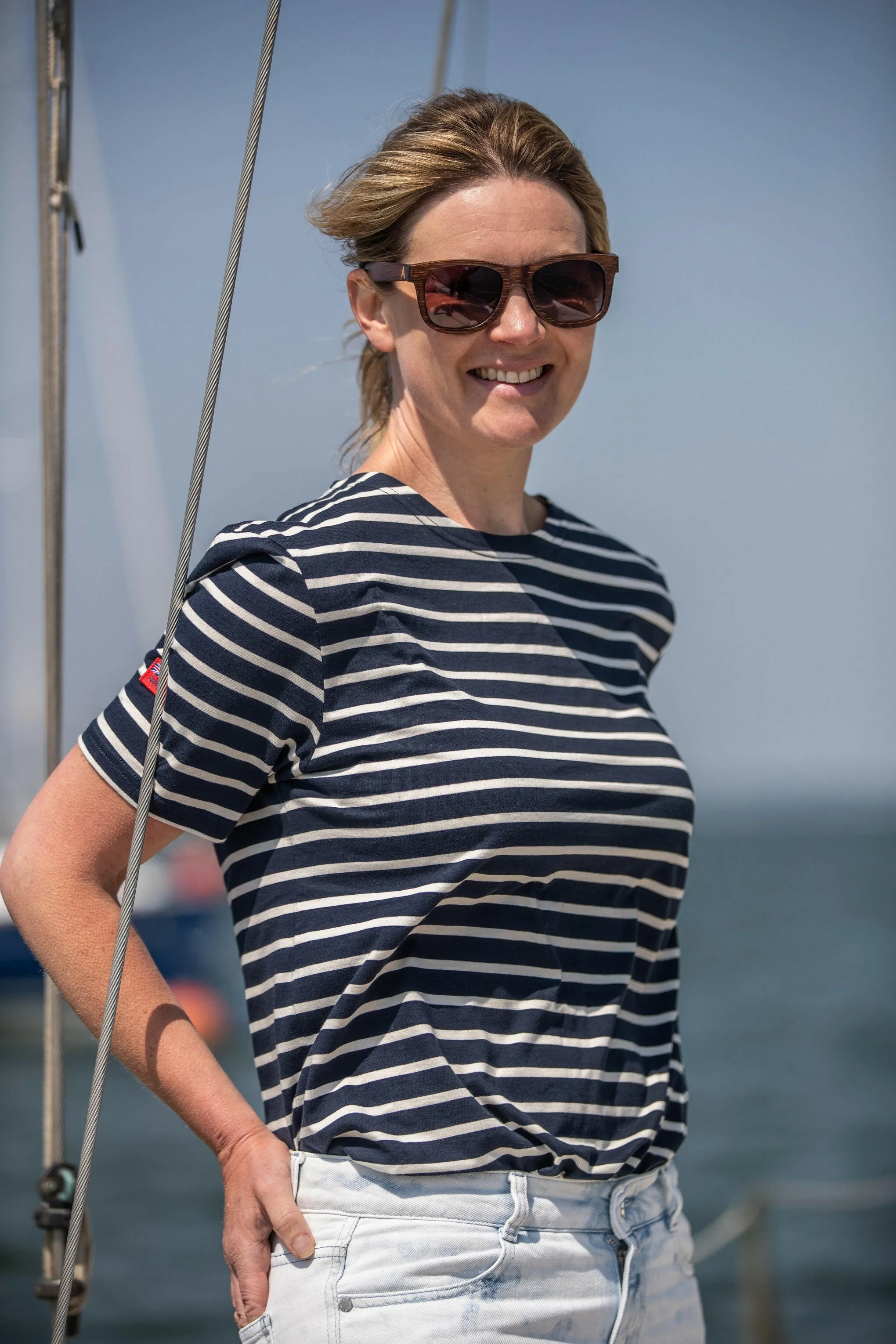 Arthur Beale Striped T- Shirt