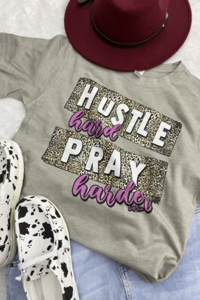 BC HUSTLE HARD PRAY HARDER -  HEATHER STONE