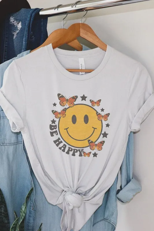 Be Happy Graphic Tee