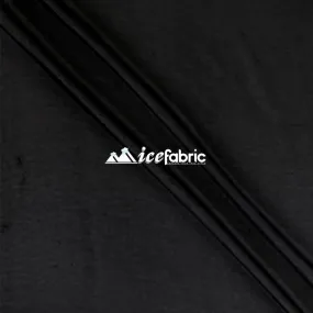 Black Mia Chiffon Fabric / 60’’ Wide Soft chiffon Sheer Fabric