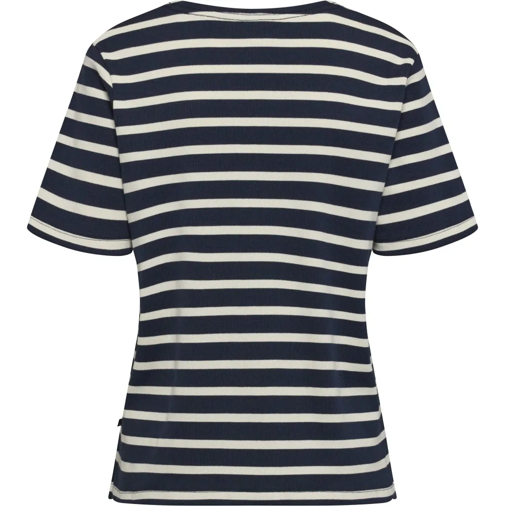 Cemille T-shirt - Navy Stripe