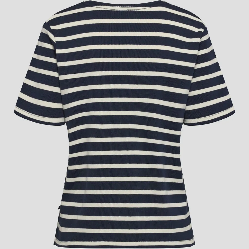 Cemille T-shirt - Navy Stripe