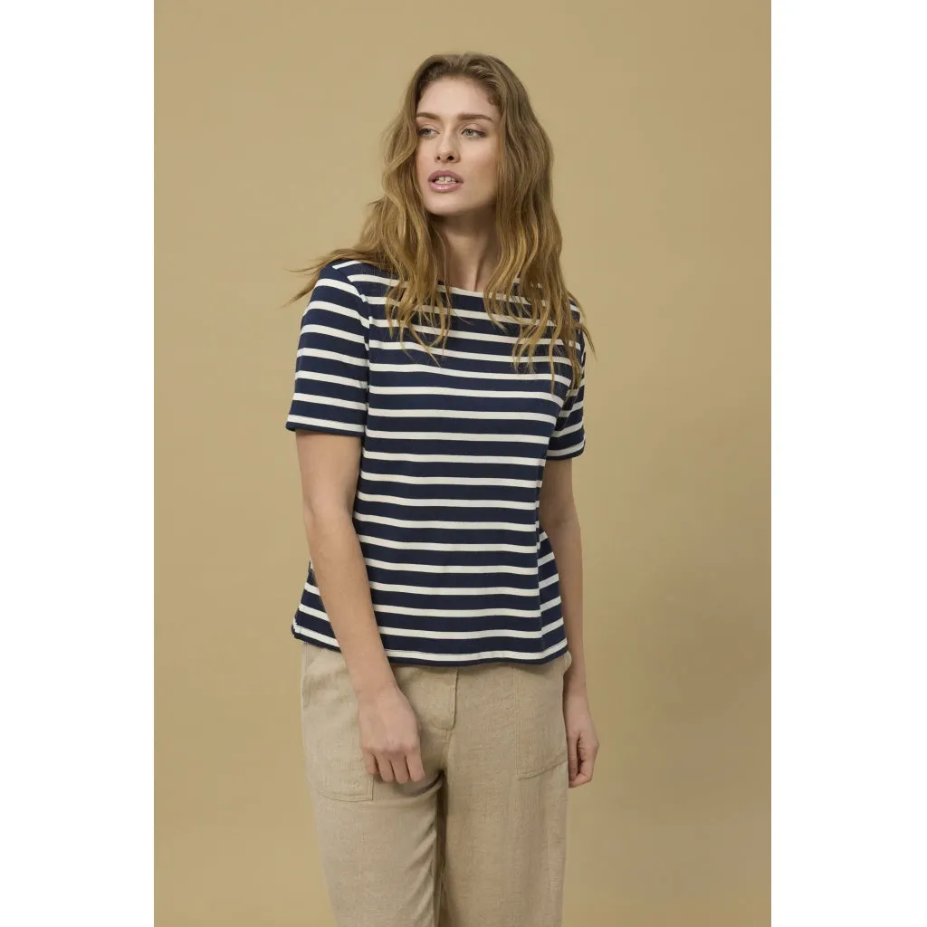 Cemille T-shirt - Navy Stripe