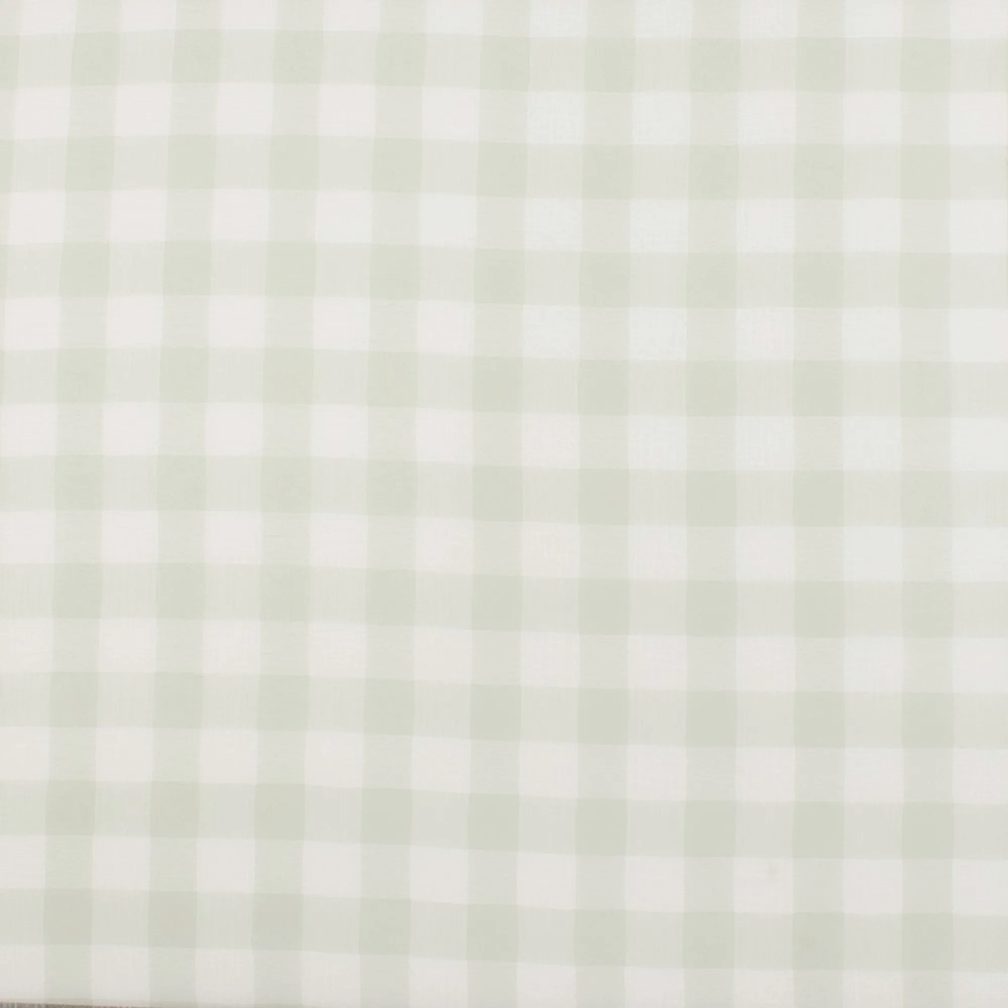 Crepe Chiffon - DAISY - Big Checks - Sage