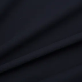 Dark Navy Triple Silk Georgette