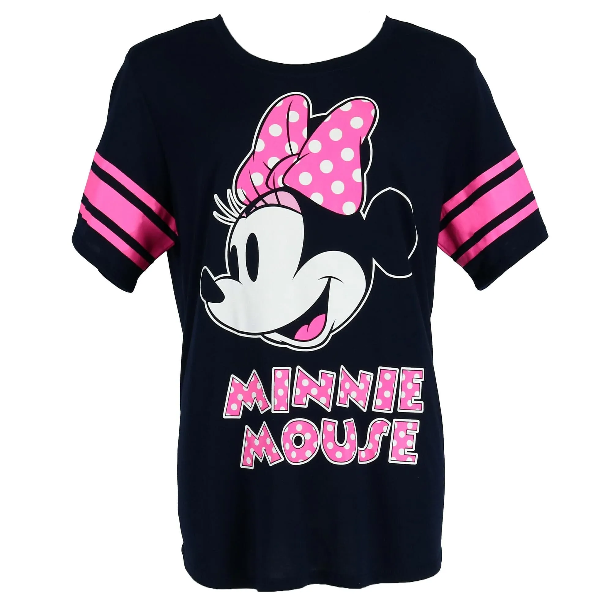 Disney Minnie Mouse Plus Size Short Sleeve Jersey Shirt