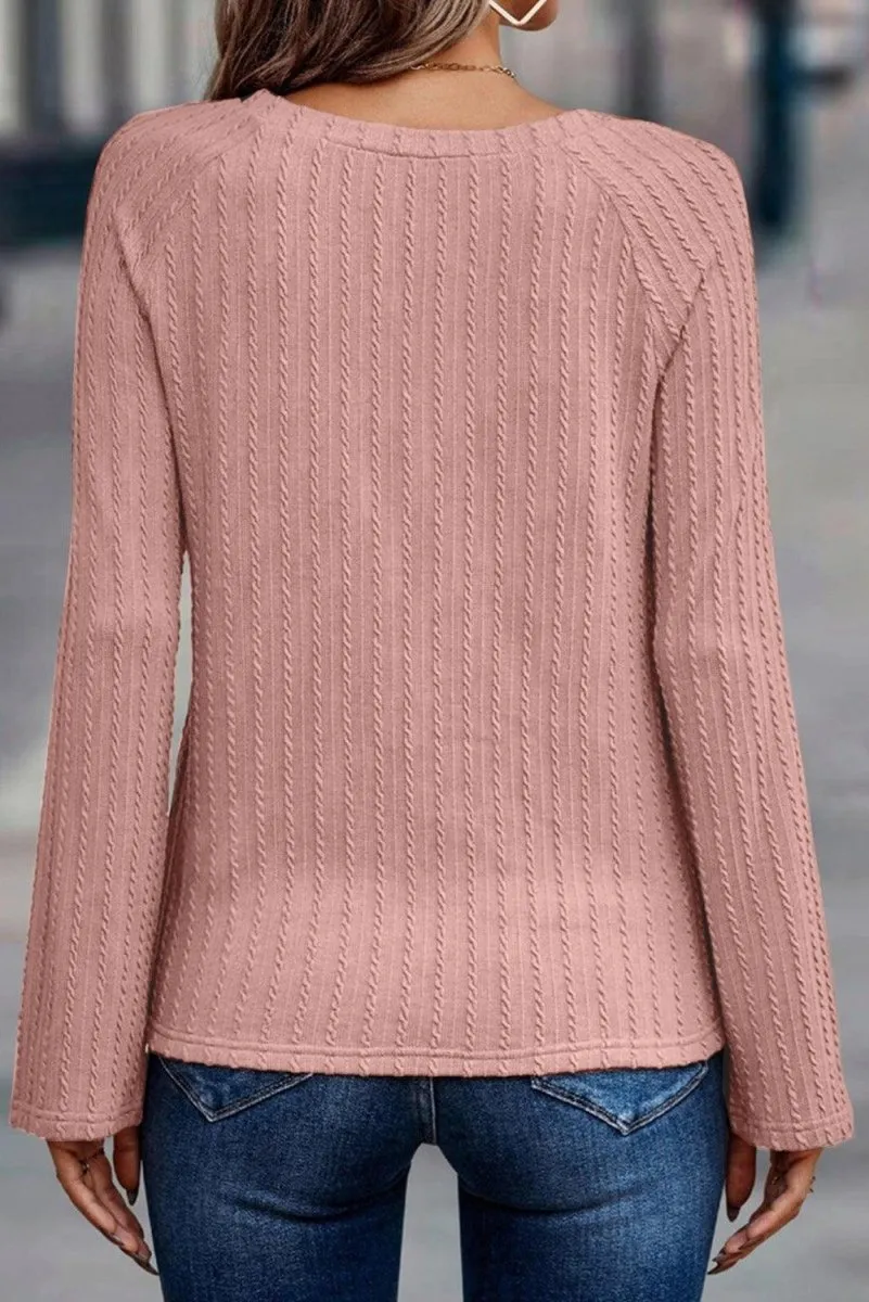 Gail Knit Long Sleeve Top