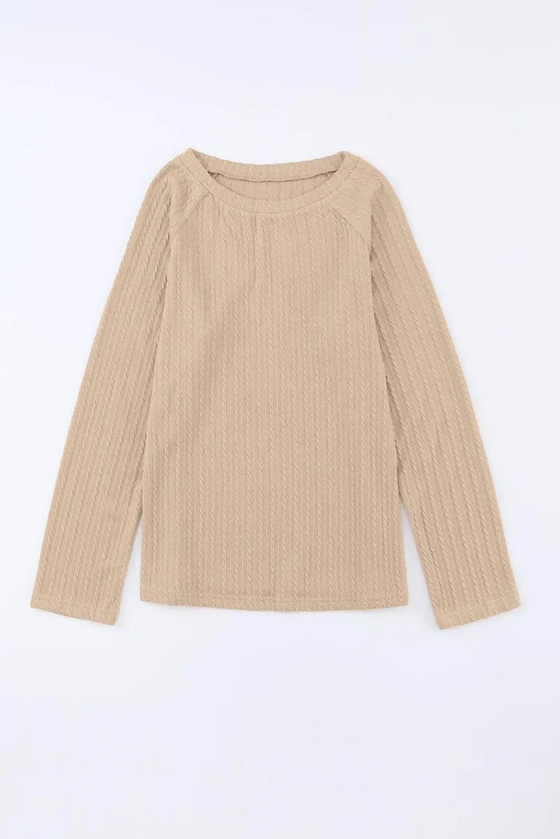 Gail Knit Long Sleeve Top