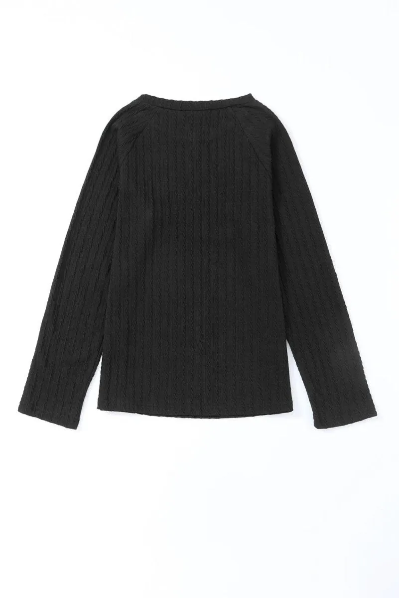 Gail Knit Long Sleeve Top