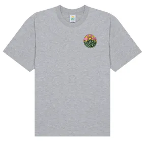 Hikerdelic Original Logo SS T-Shirt - Grey Marl