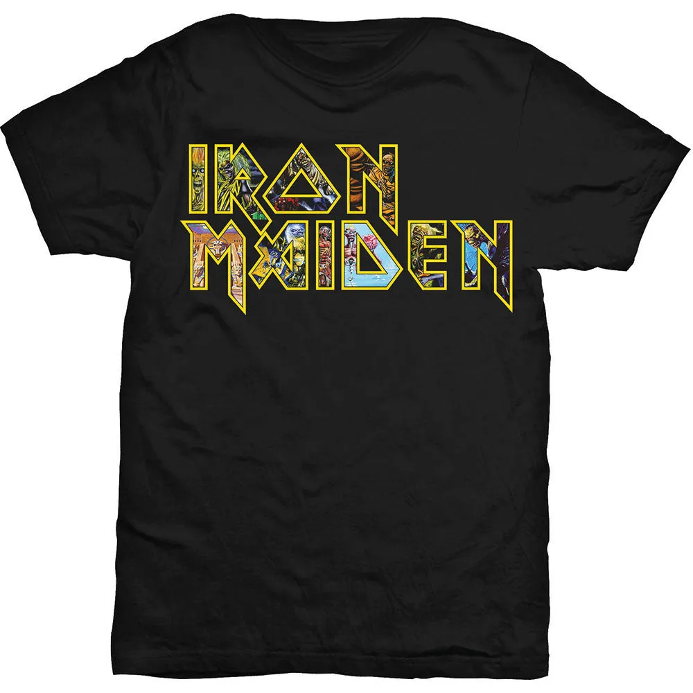 Iron Maiden "Eddie Logo" T shirt - Size S