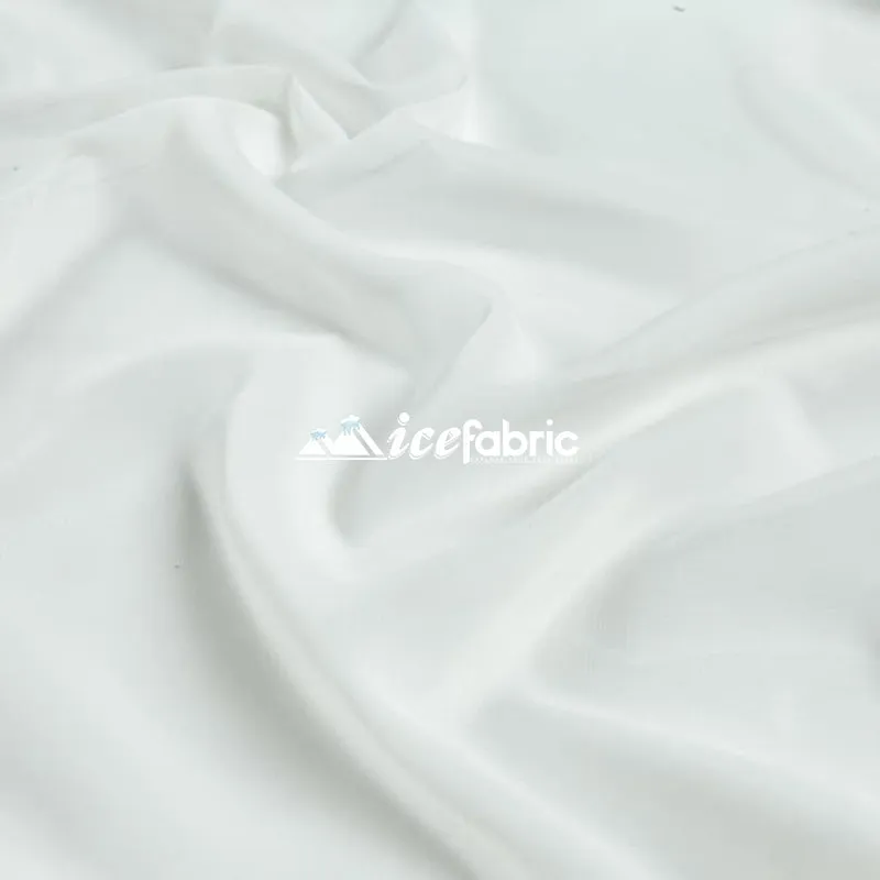 Ivory Mia Chiffon Fabric / 60’’ Wide Soft chiffon Sheer Fabric
