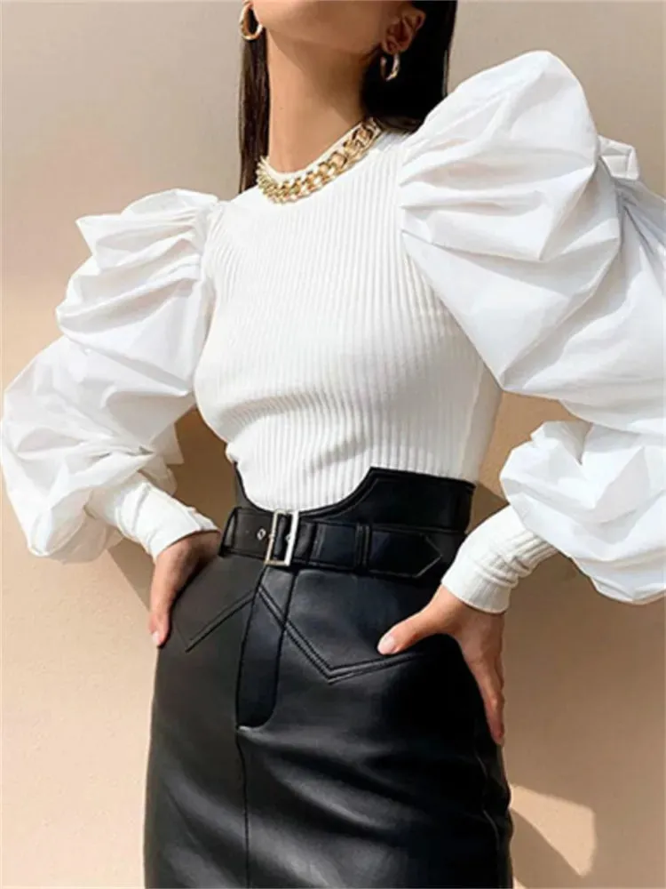 JuliaFashion - 2024  Solid Color OL Fashion Shirt