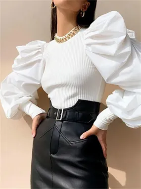 JuliaFashion - 2024  Solid Color OL Fashion Shirt