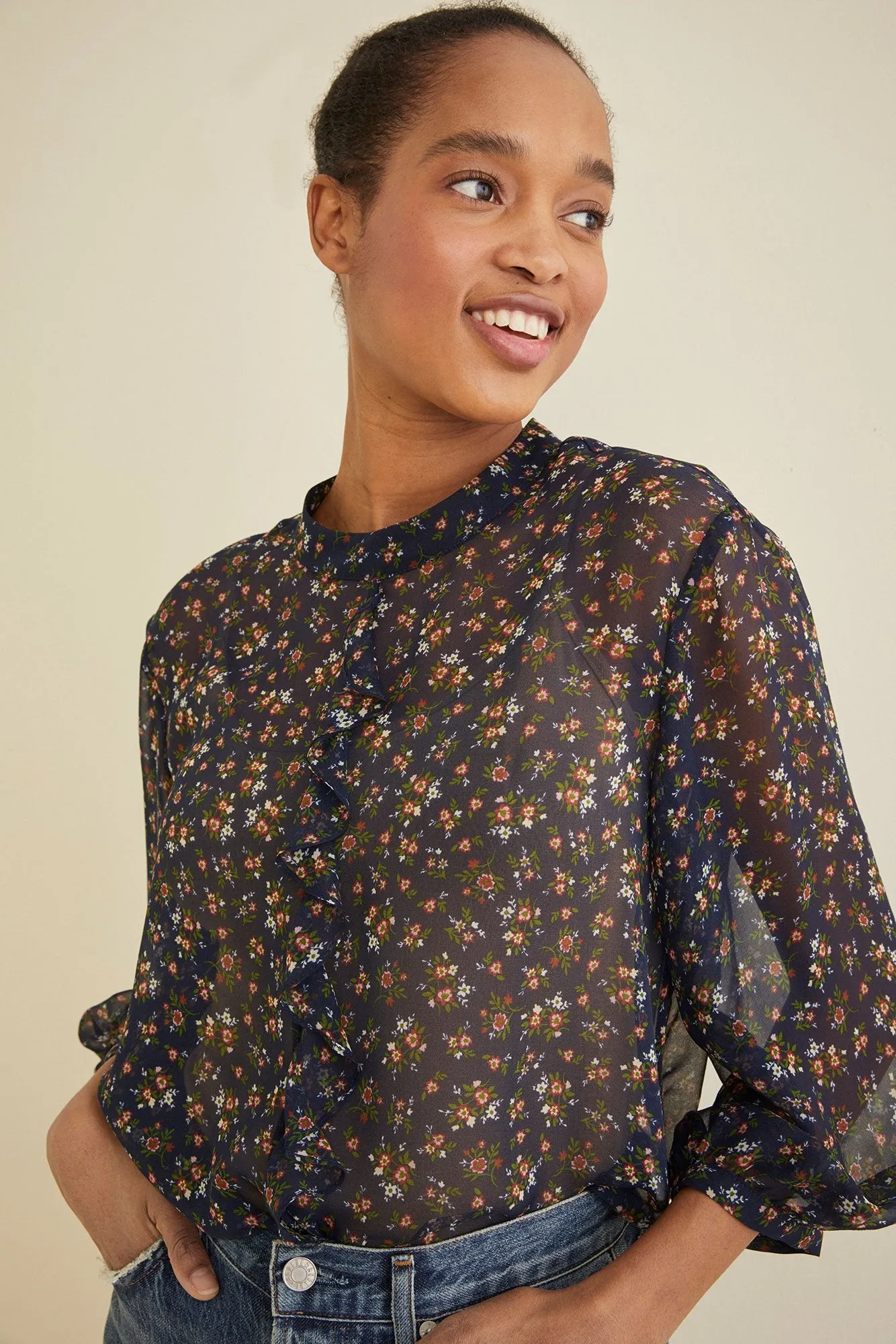 Kiana Silk Blouse