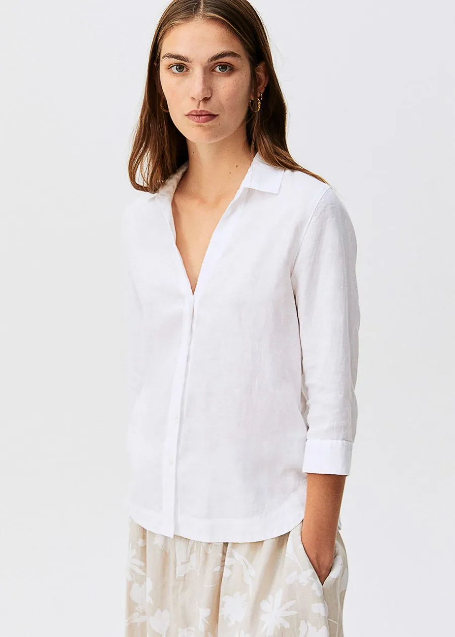 Linen Shirt - Blue
