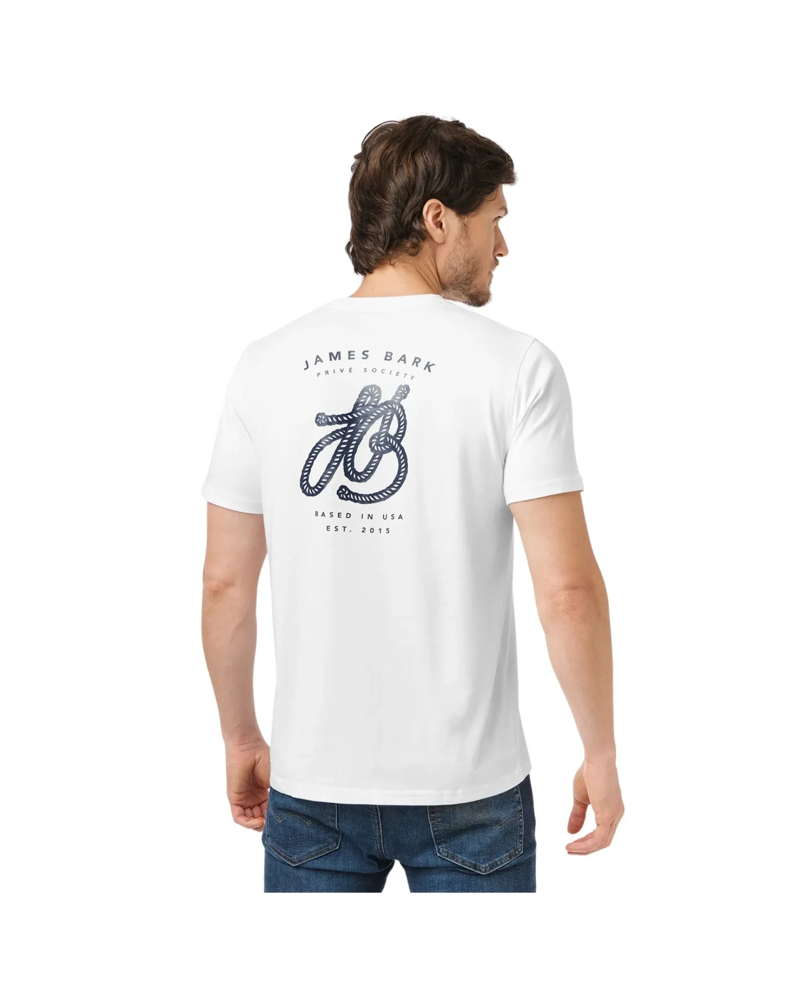 Men's Prive Graphic Tee - Brilliant White