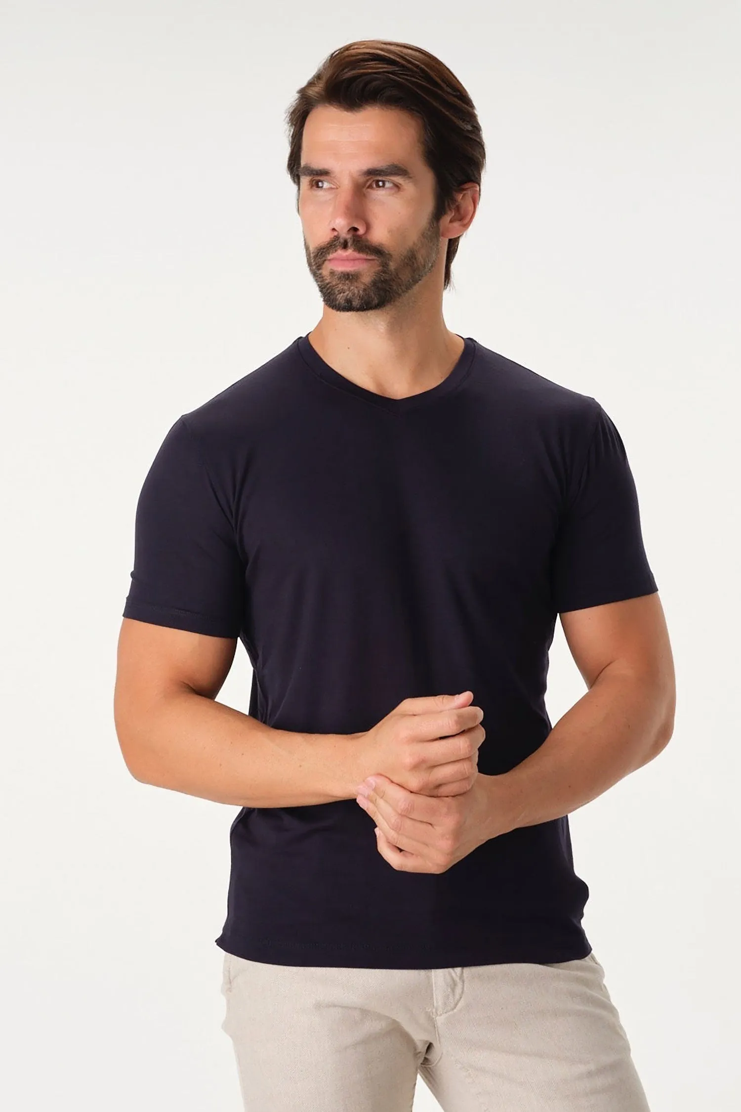 Modal Blend Short Sleeve T-Shirts
