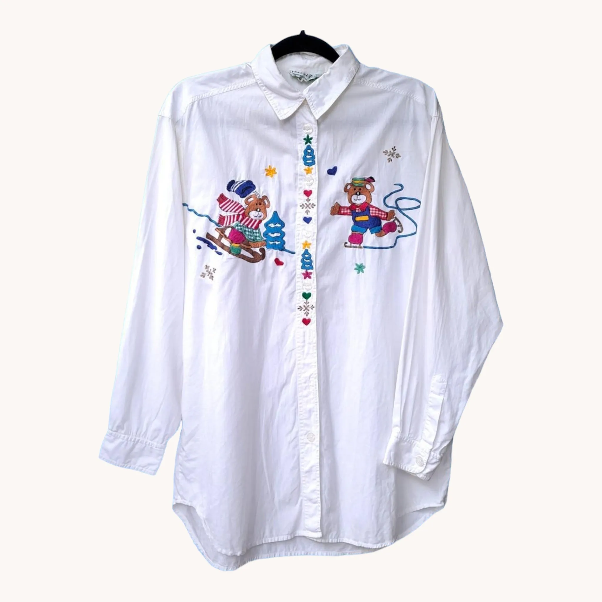 Novelty Festive 90s Cotton Shirt