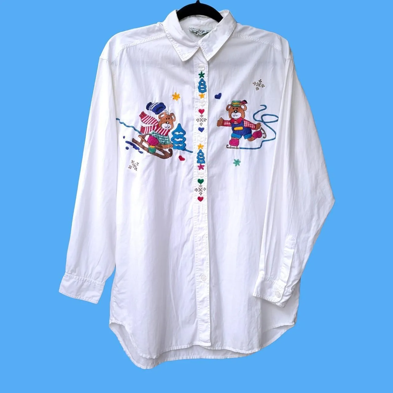 Novelty Festive 90s Cotton Shirt