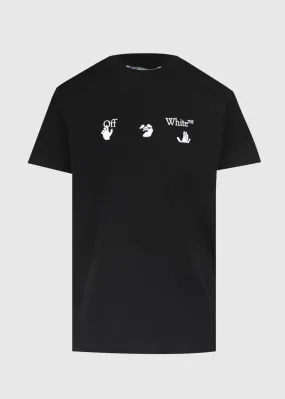 OFF-WHITE: BIG LOGO TEE [BLACK]