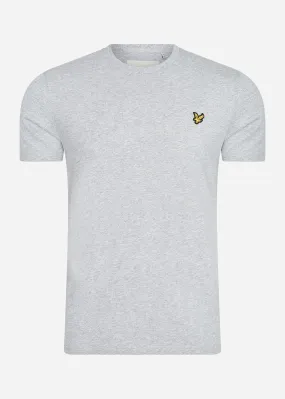 Plain t-shirt - light grey marl