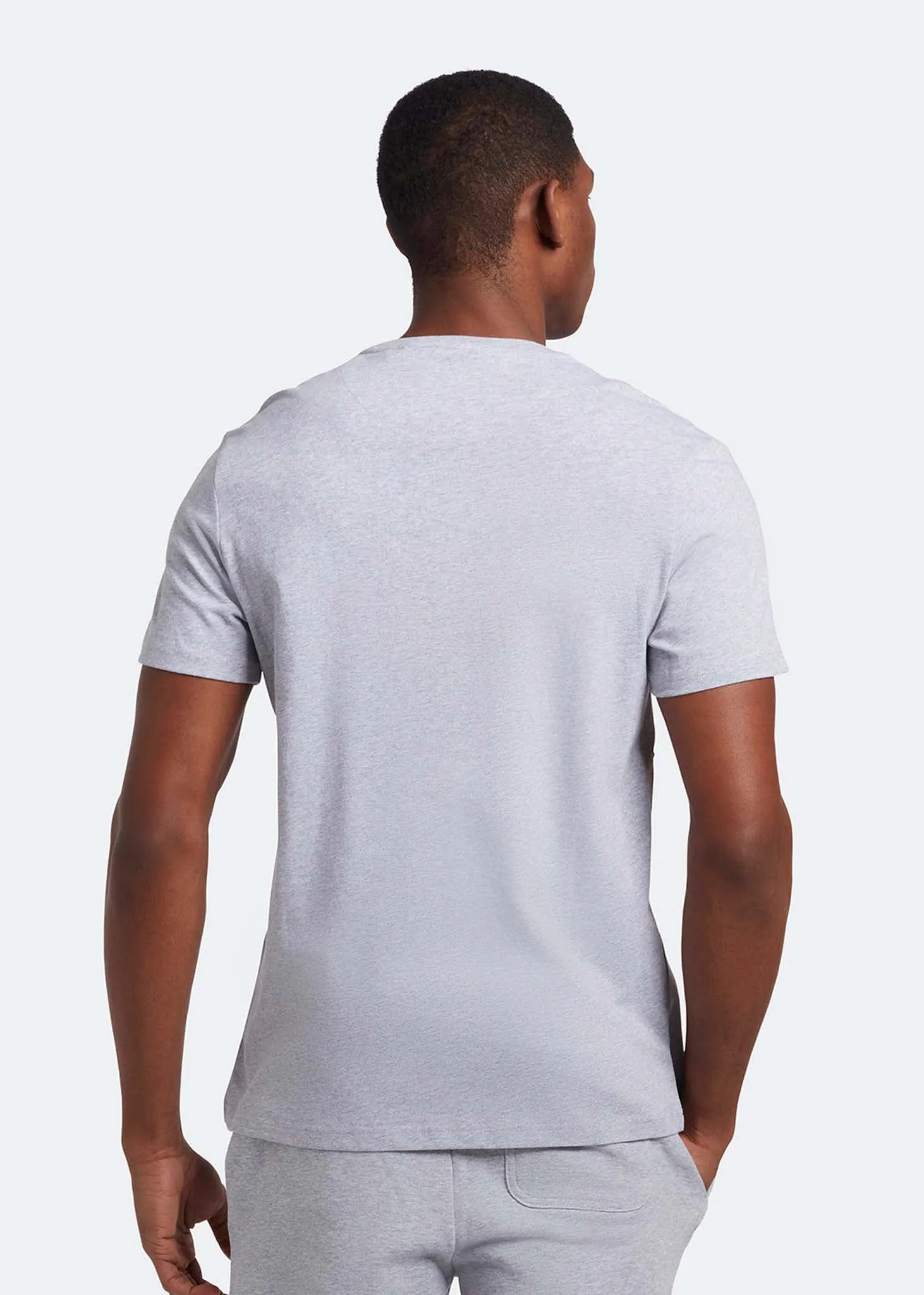 Plain t-shirt - light grey marl