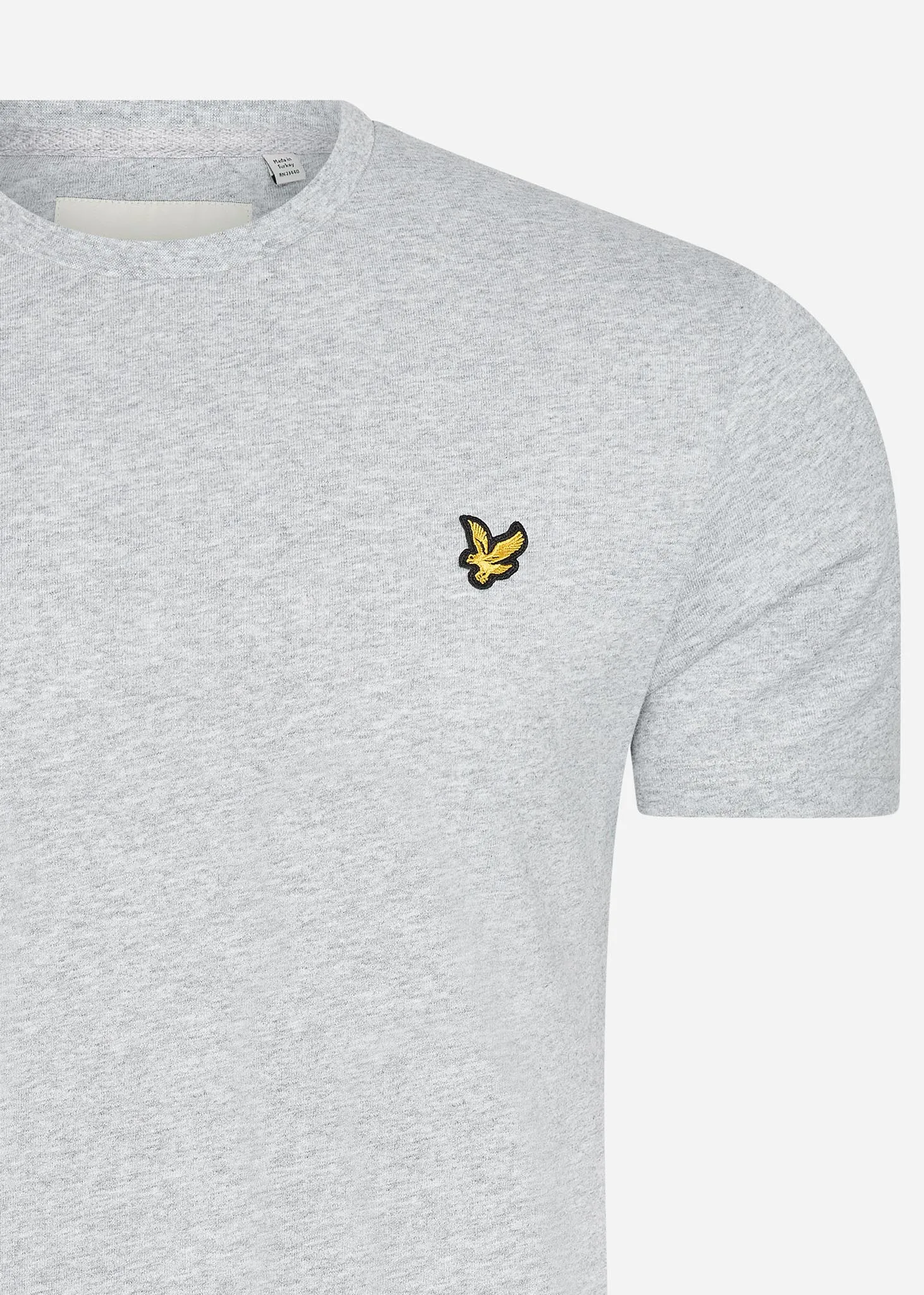 Plain t-shirt - light grey marl