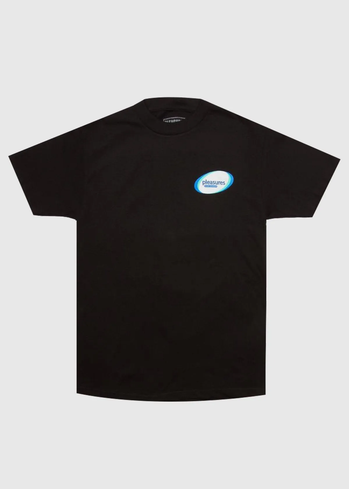 PLEASURES: RAW POWER SS TEE [BLACK]
