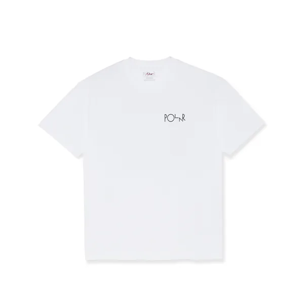 Polar Skorsten Fill Logo T-Shirt - White