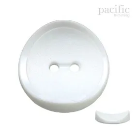 Round 2 Hole Concave Nylon Button 125114BA