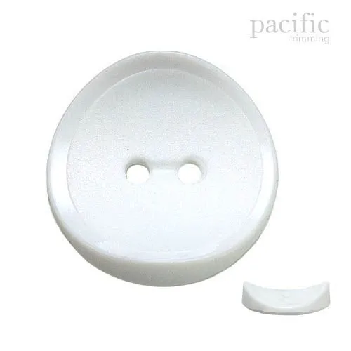 Round 2 Hole Concave Nylon Button 125114BA