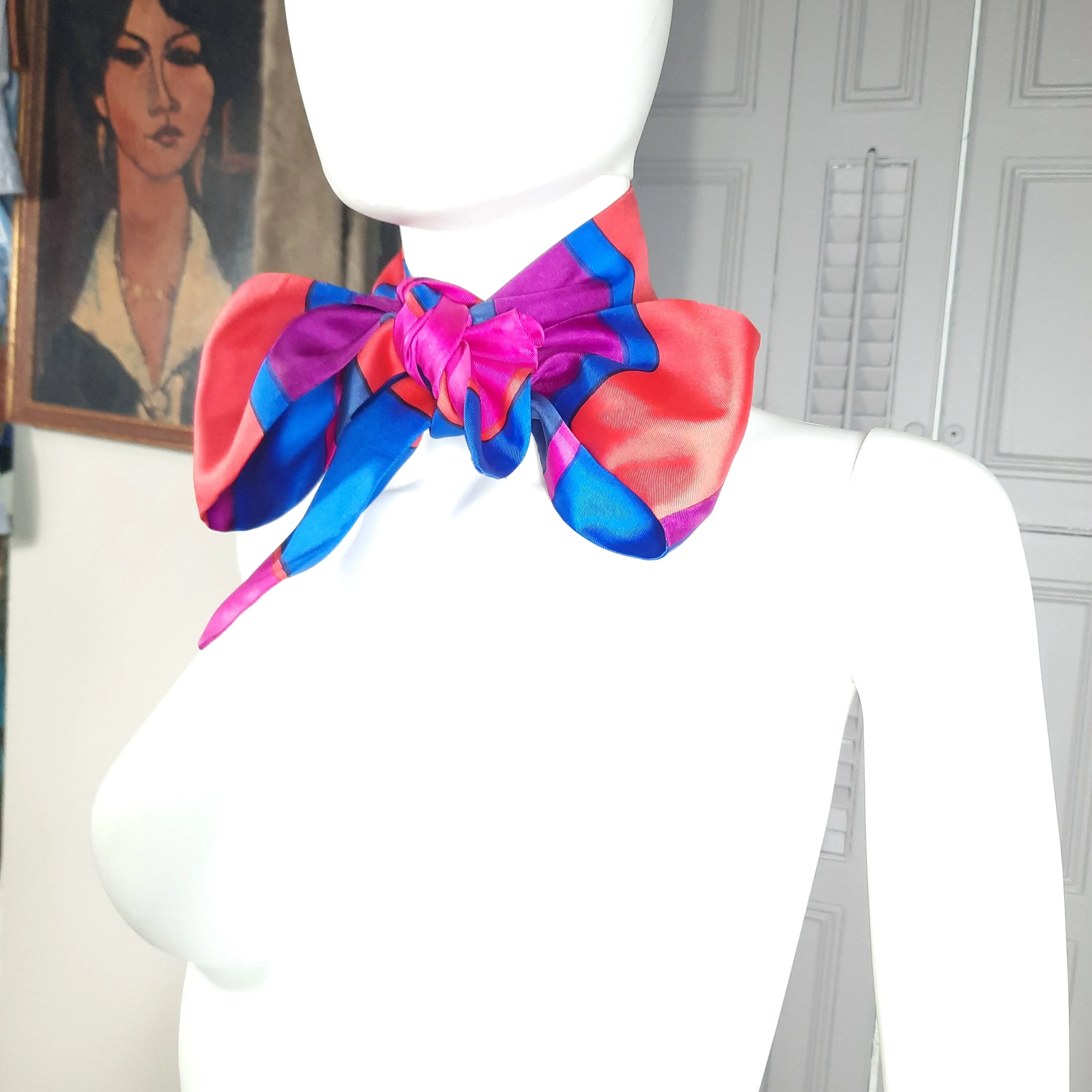 Silk Neck Bow