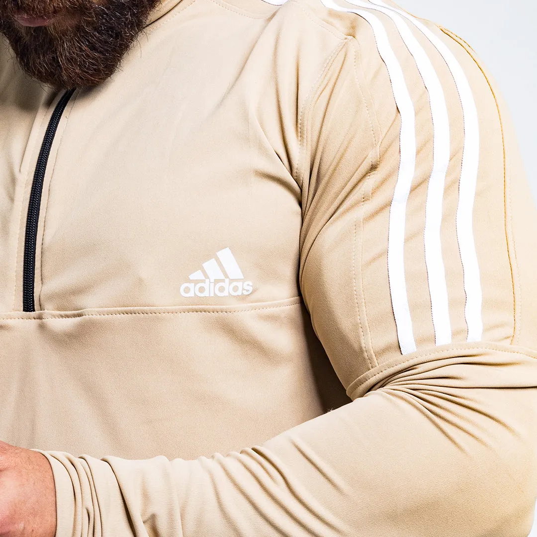 Striped Long-sleeves -Cafe