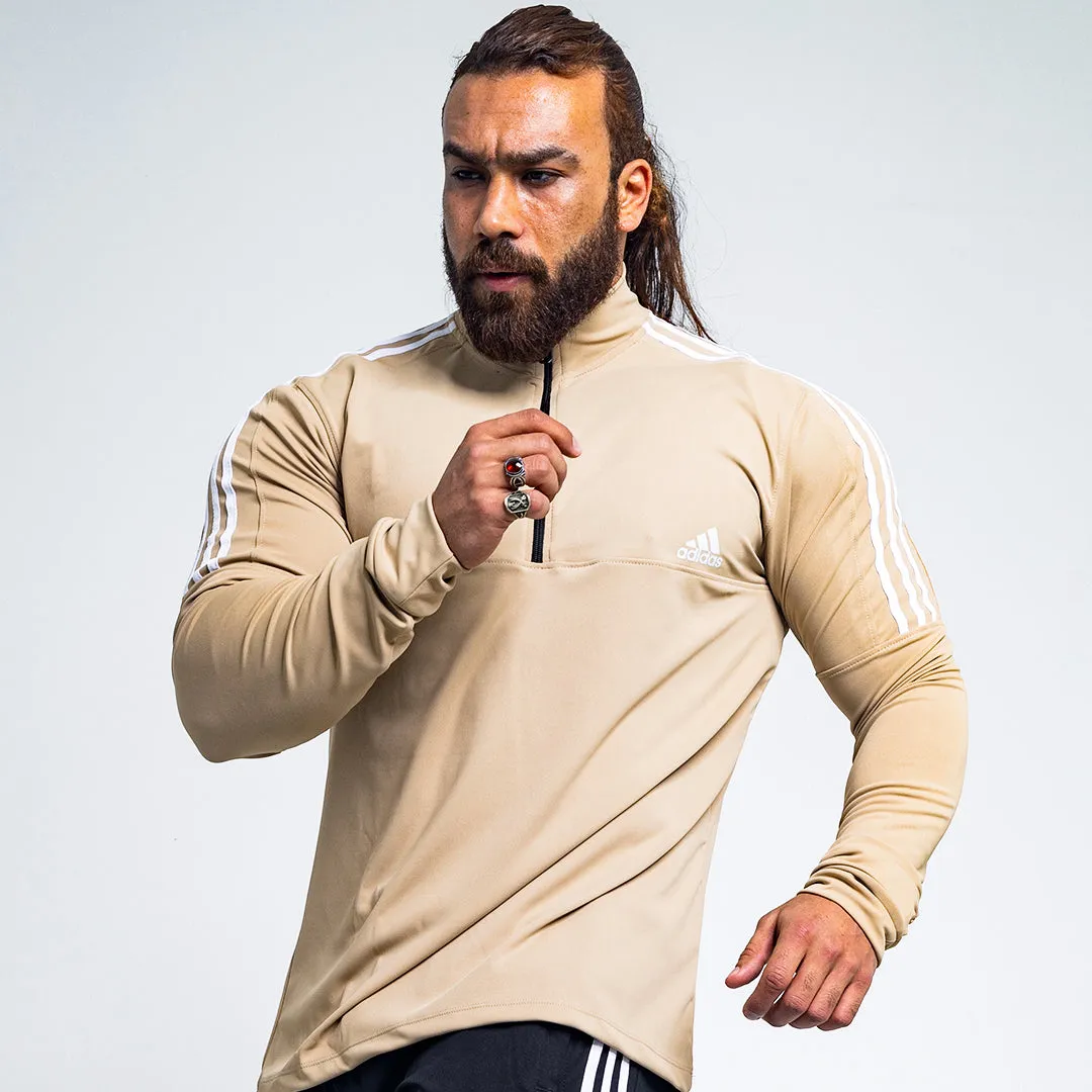 Striped Long-sleeves -Cafe