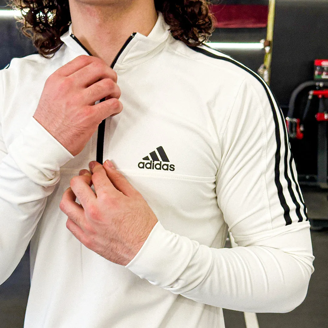 Striped Long-sleeves -White
