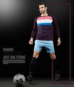TechnoSport Crew Neck Full Sleeve Sublimation Dry Fit T-Shirt for Men P-470 (Burgundy)