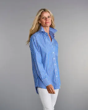 The His and Hers Shirt- Breton Blue Stripe