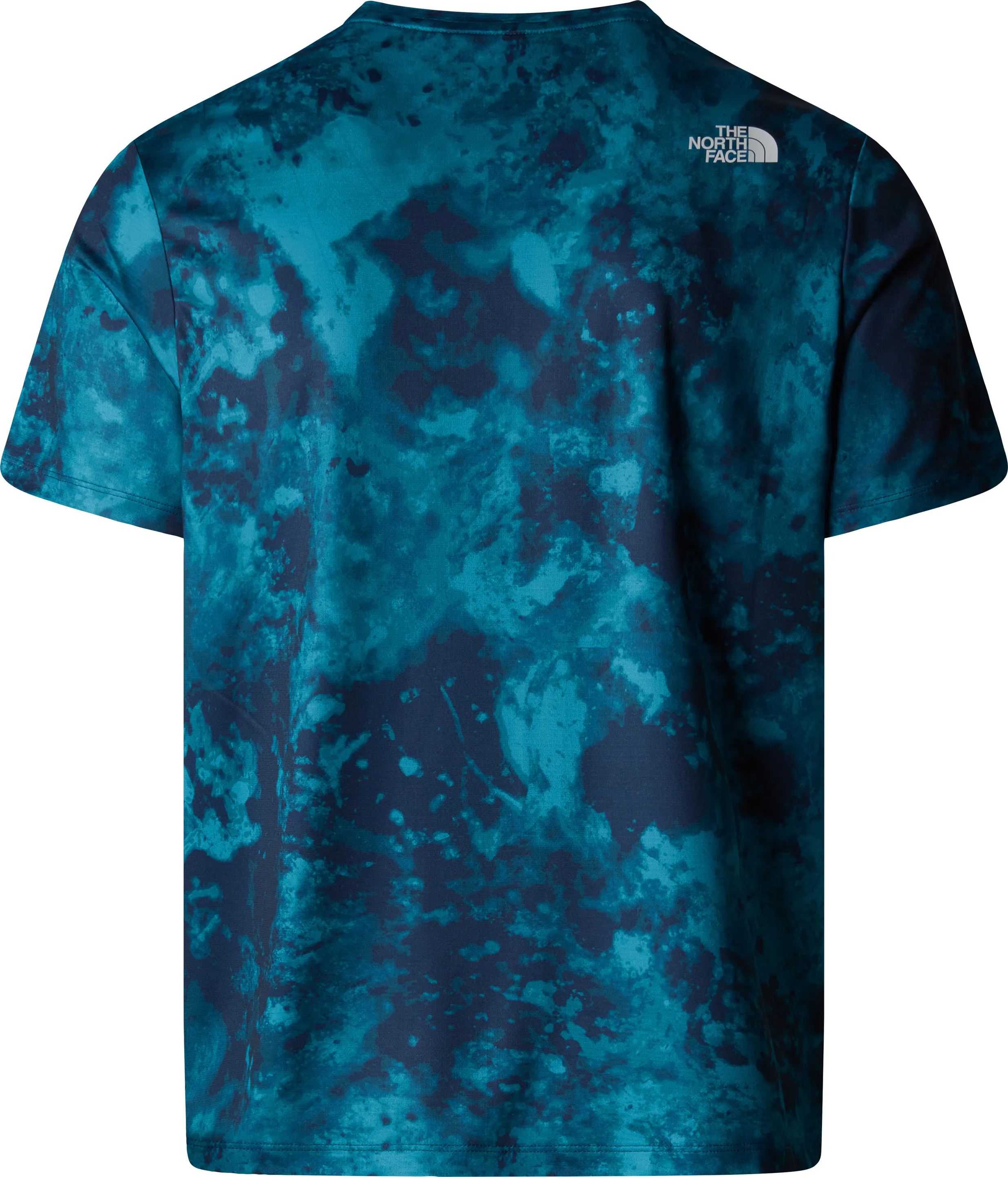 The North Face Men&#x27;s 24/7 Printed T-Shirt Midnight Petrol Micro Halfdome Print | Buy The North Face Men&#x27;s 24/7 Printed T-Shirt Midnight Petrol Micro Halfdome Print here | Outnorth