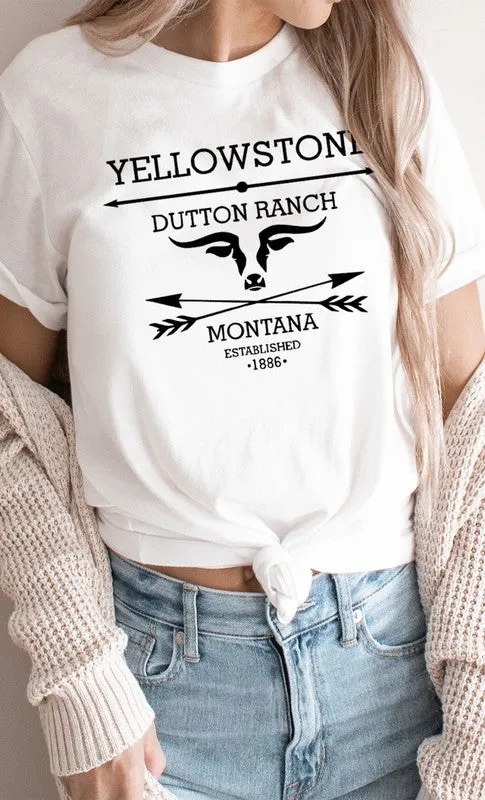 Yellowstone Dutton Ranch Montana Tee *Online Only*